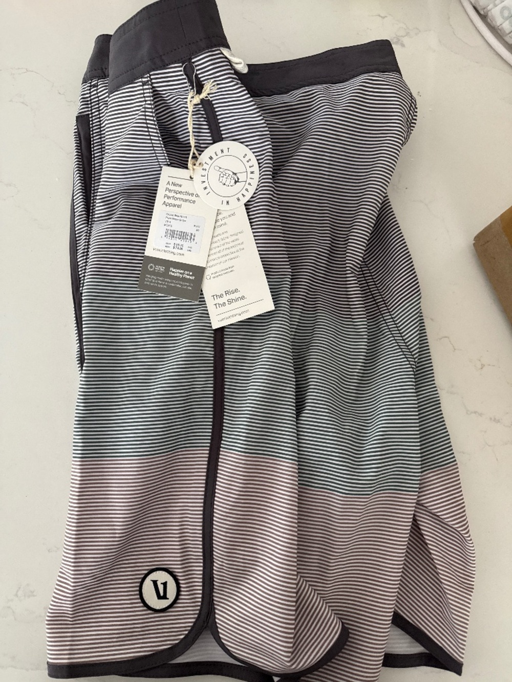 Vuori cruise board shorts